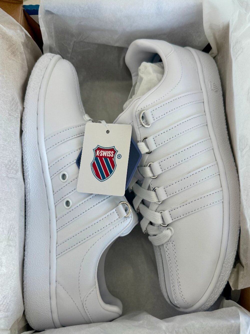 K-Swiss Classic VN White Women's Size 6